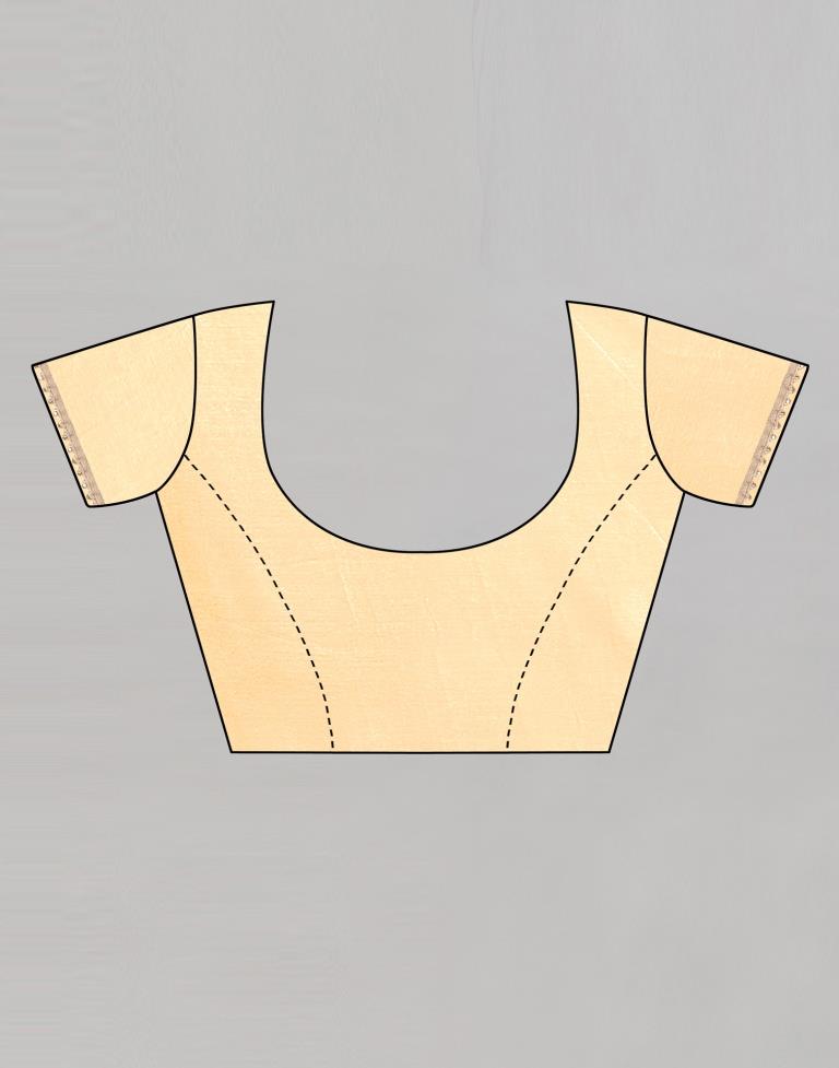 Definitive Orange Cotton Saree | Sudathi