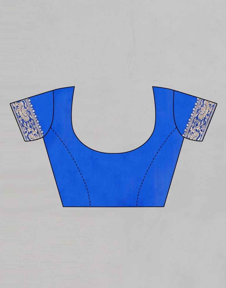 Royal Blue Banarasi Saree | Sudathi
