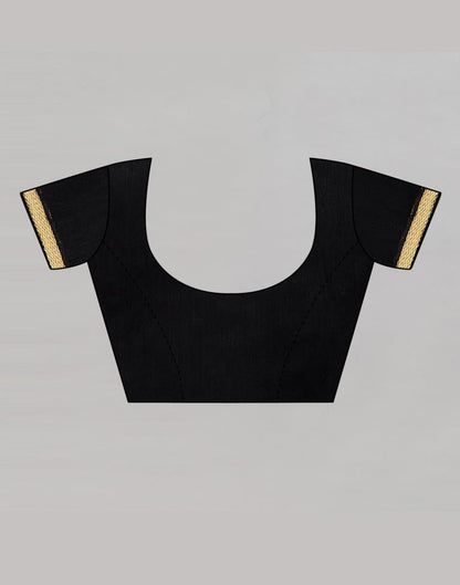 Idyiic Black Printed Saree | Sudathi