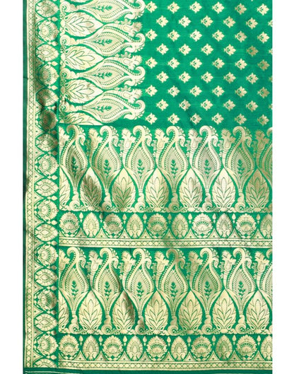 Attractive Green Banarasi Saree | Sudathi