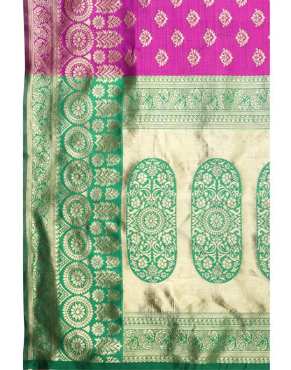 Sensuous Purple Banarasi Saree | Sudathi