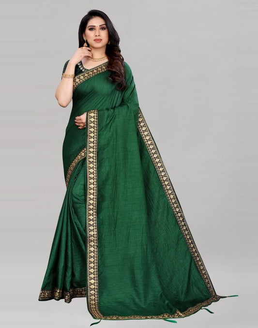 Green Silk Saree | Sudathi