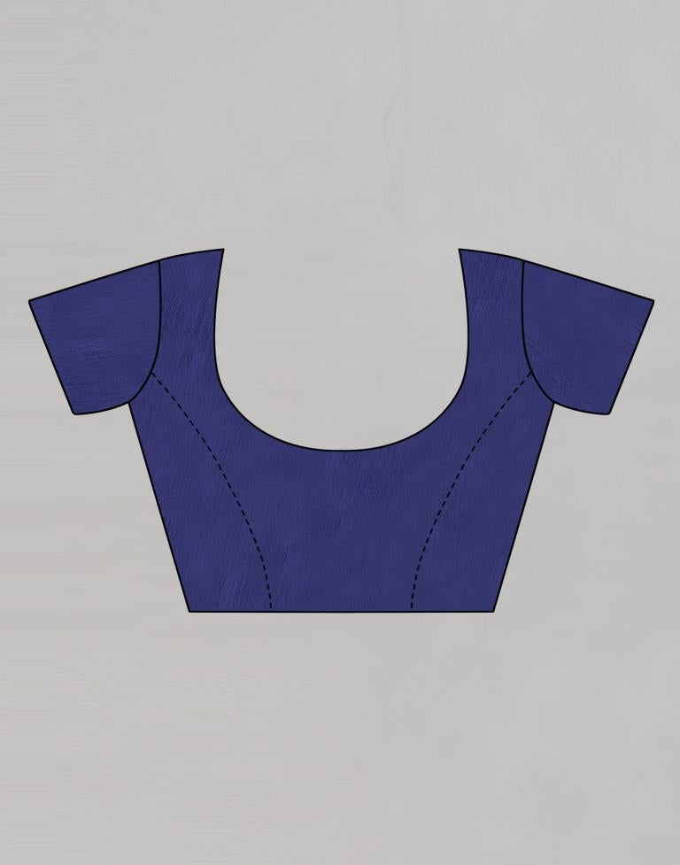 Light Orange Coloured Dola Silk Embroidered Saree | Sudathi