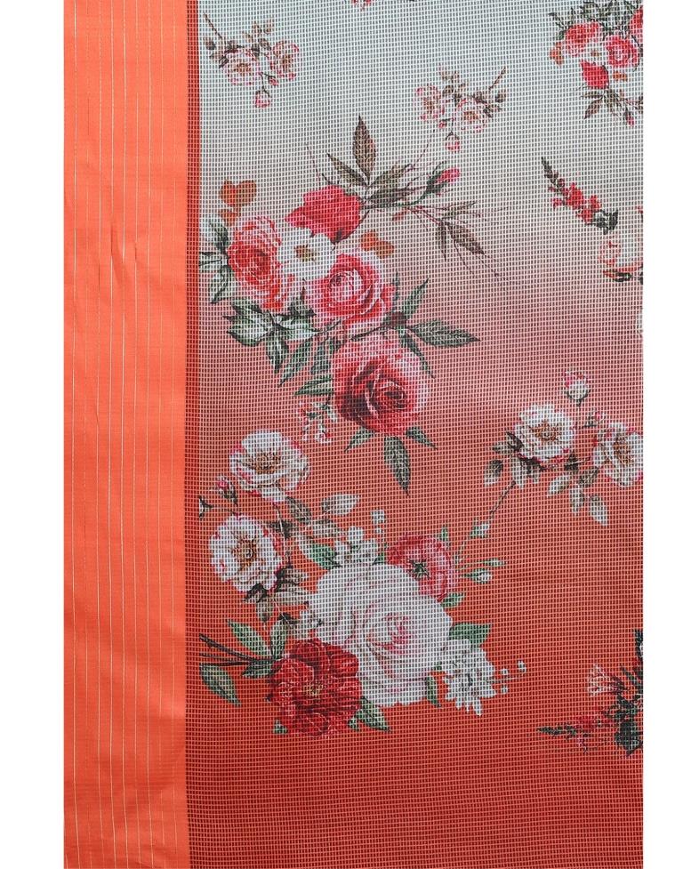 Turquoise Blue Cotton Saree | Sudathi