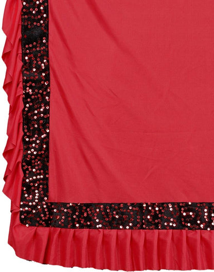 Red Ready To Wear Saree | Sudathi