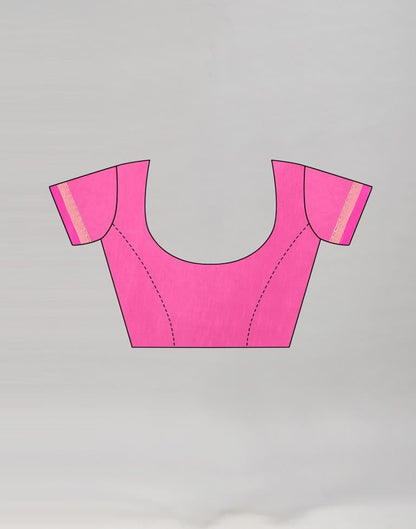 Light Pink Coloured Georgette Floral Printed Casual saree | Sudathi