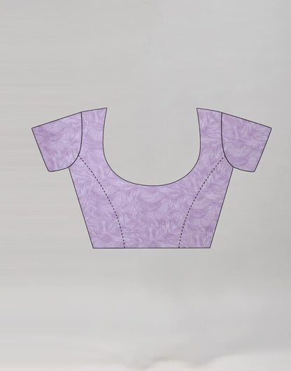 White Coloured Chiffon Floral Printed Casual saree | Sudathi