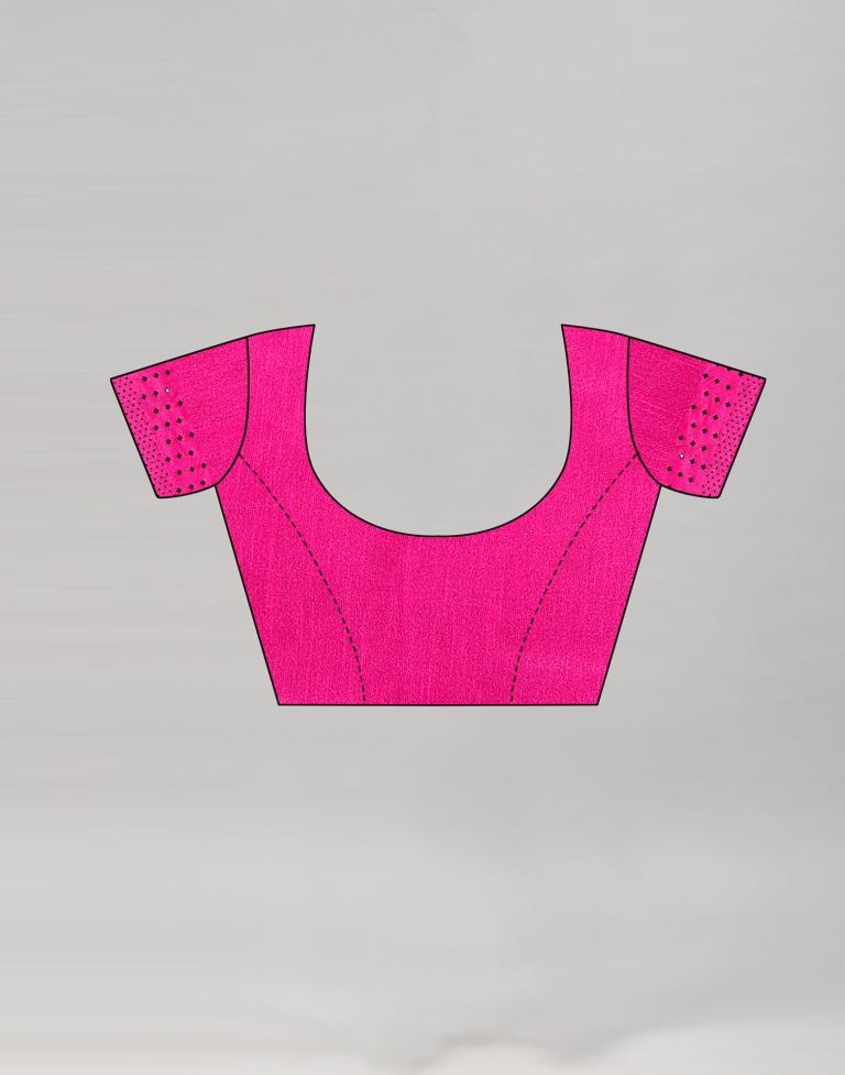 Light Blue Coloured Embellished Silk Saree | Sudathi