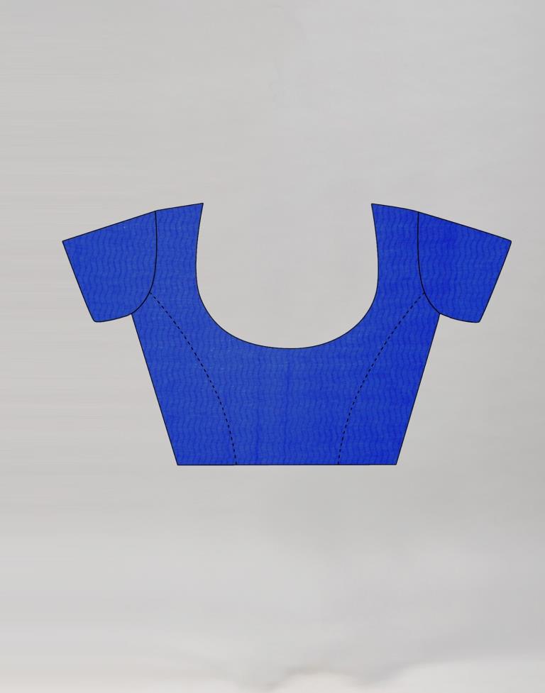 Turquoise Blue Coloured Chiffon Leheriya Printed Saree | Sudathi