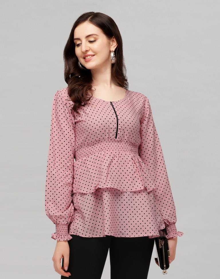 Pink Printed Top | Sudathi