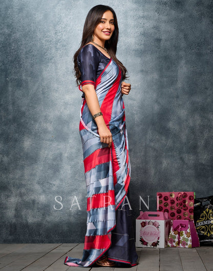 Multicoloured Silk Saree | Sudathi