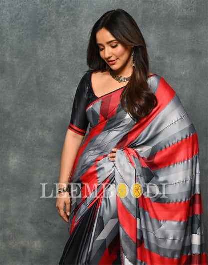 Multicoloured Silk Saree | Sudathi