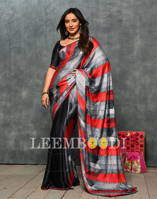 Multicoloured Silk Saree | Sudathi