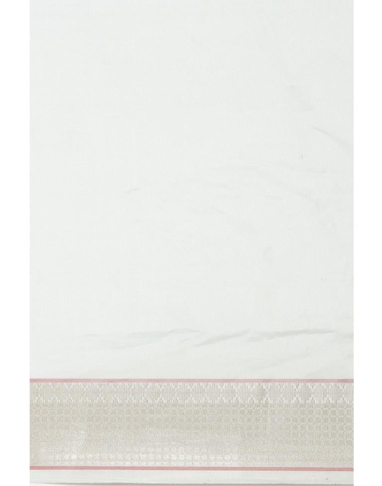 Light Blue Coloured Organza Embroidery Saree | Sudathi