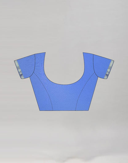 Cream Coloured Chiffon Floral Printed Saree | Sudathi