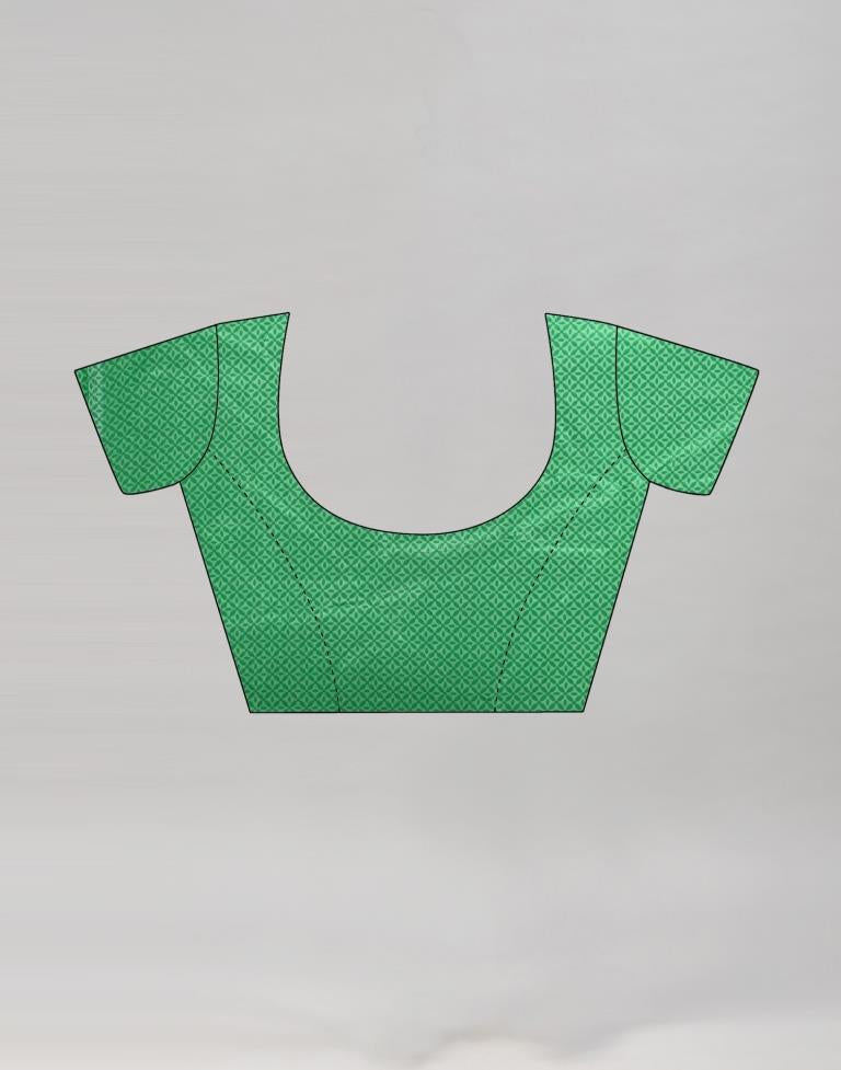 Dark Purple Coloured Georgette Floral Printed Saree | Sudathi