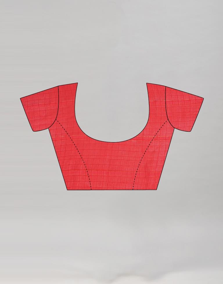 Cream Coloured Georgette Floral Printed Saree | Sudathi