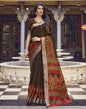 Brown Coloured Poly Cotton Printed Saree | Sudathi