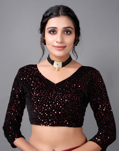 Maroon Ready to wear saree | Leemboodi