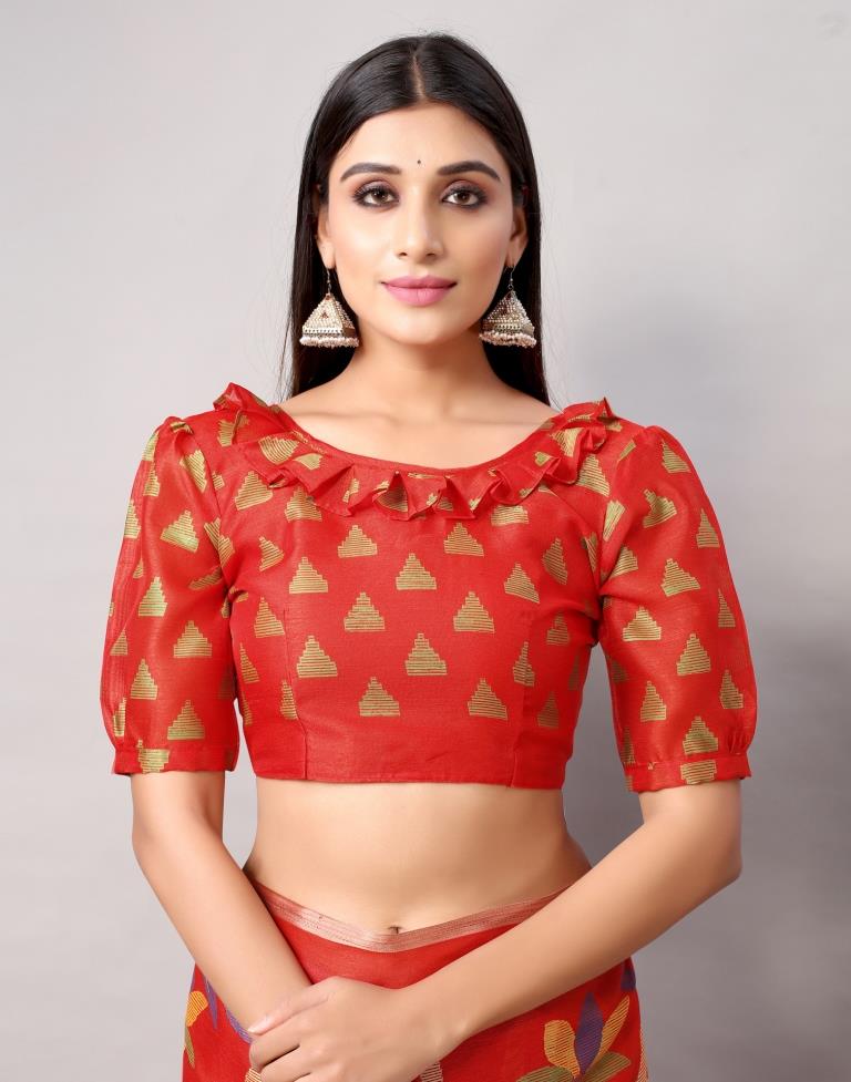 Red Silk Saree | Sudathi