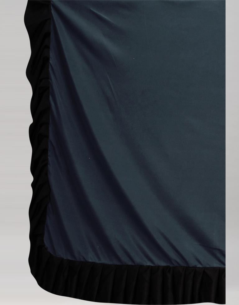 Steel Grey Ready to wear saree | Leemboodi