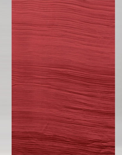 Maroon Pleated Saree | Sudathi