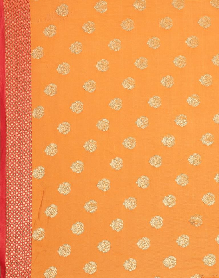 Orange Silk Saree | Sudathi