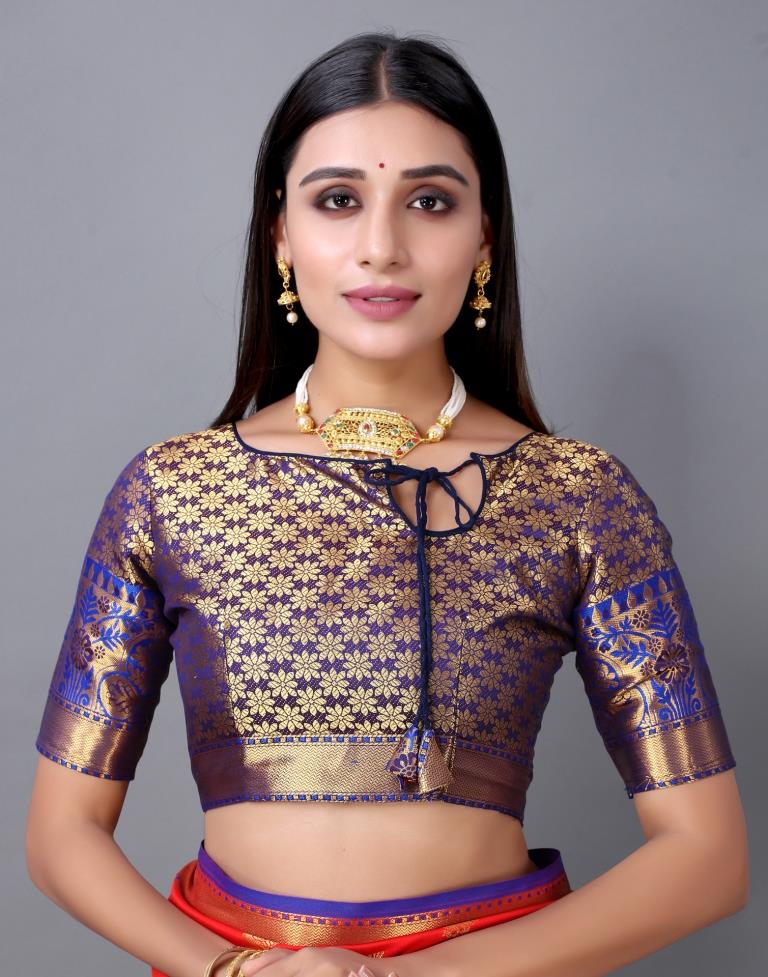 Red Banarasi Silk Saree | Sudathi