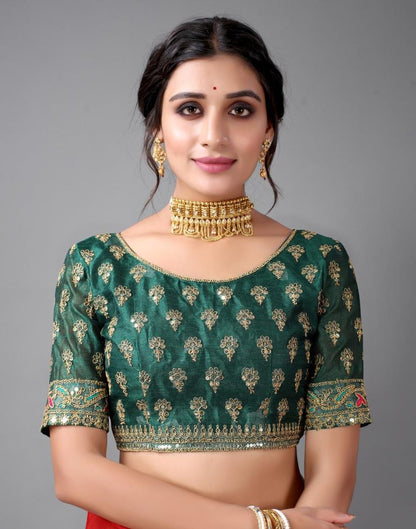 Red Silk Saree | Sudathi