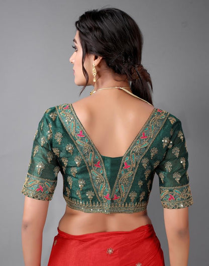 Red Silk Saree | Sudathi