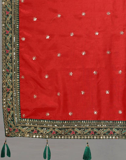 Red Silk Saree | Sudathi