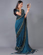 Rama Blue Silk Saree | Sudathi