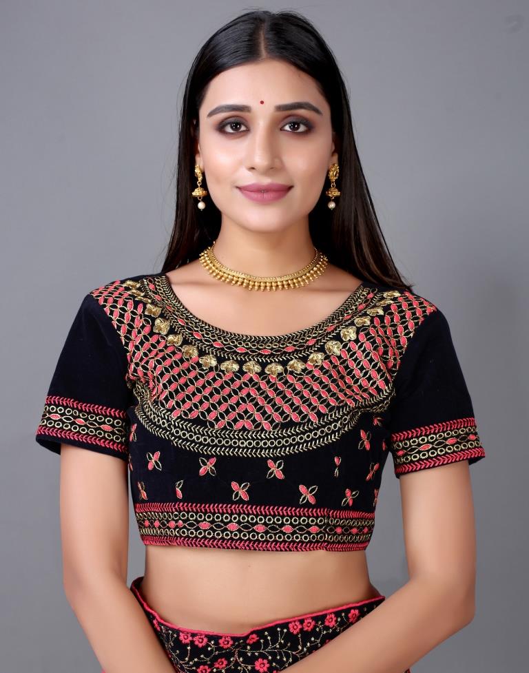 Hot Pink Silk Saree | Sudathi