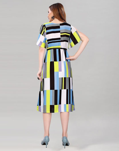 Multicolour Summer Cool Dress | Sudathi