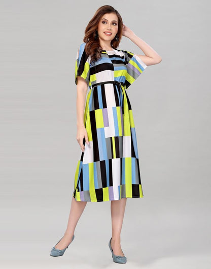 Multicolour Summer Cool Dress | Sudathi
