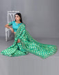 Turquoise Green Silk Saree | Sudathi