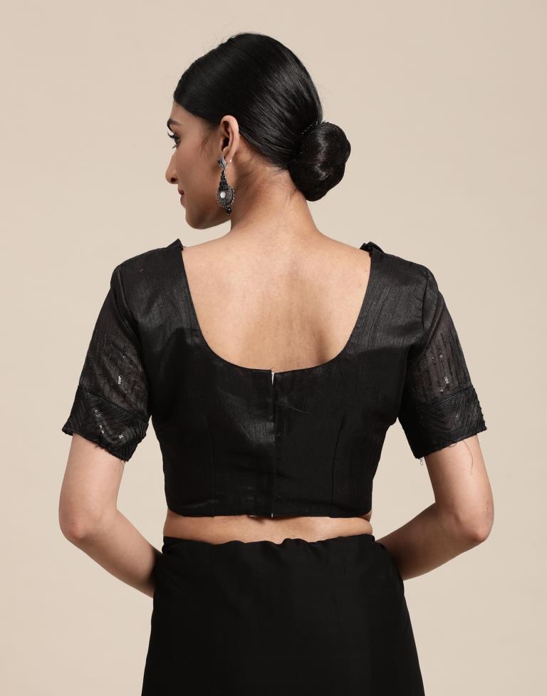 Black Silk Saree | Sudathi