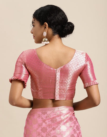 Light Pink Silk Saree | Sudathi