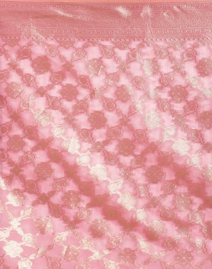 Light Pink Silk Saree | Sudathi