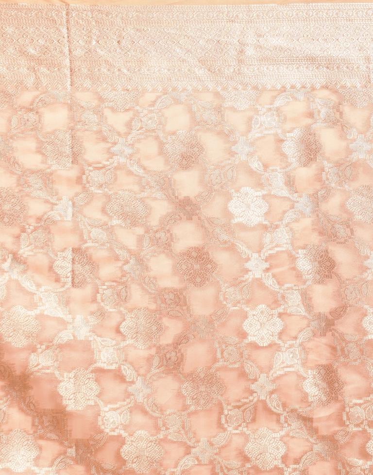 Peach Silk Saree | Sudathi