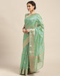 Mint Green Embroidery Saree | Sudathi