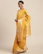Yellow Embroidery Saree | Sudathi