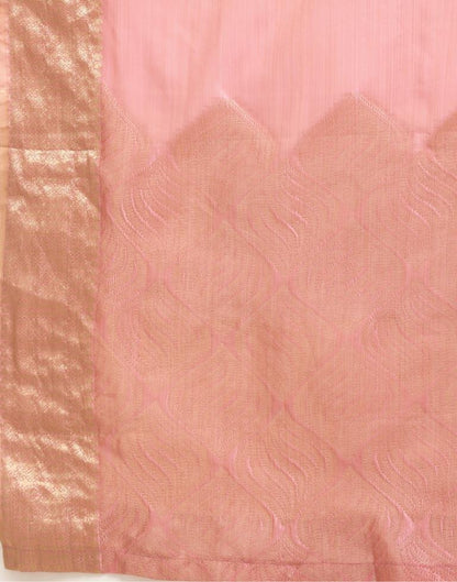 Light Pink Kanjivaram Silk Saree | Sudathi