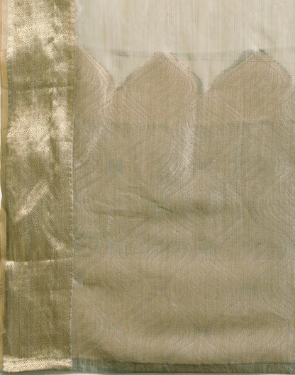 Grey Kanjivaram Silk Saree | Sudathi