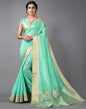 Mint Green Kanjivaram Silk Saree | Sudathi