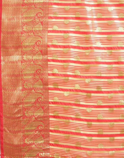 Turmeric Yellow Banarasi Silk Saree | Sudathi