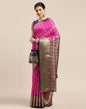 Hot Pink Banarasi Silk Saree | Sudathi