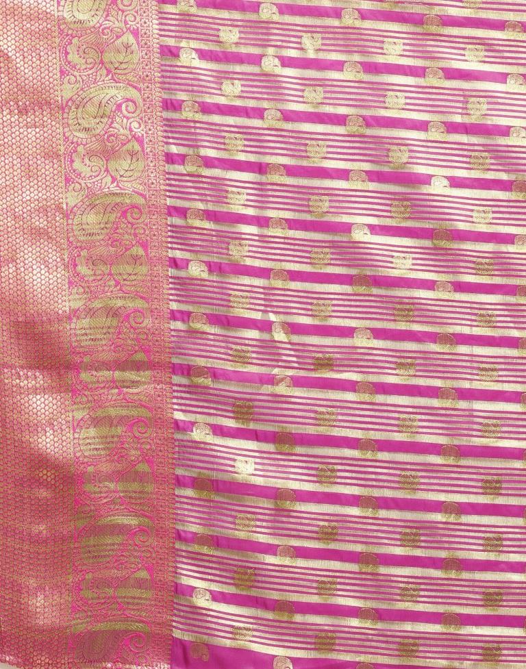 Grey Banarasi Silk Saree | Sudathi