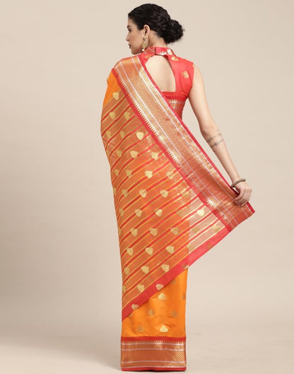 Turmeric Yellow Silk Saree | Sudathi