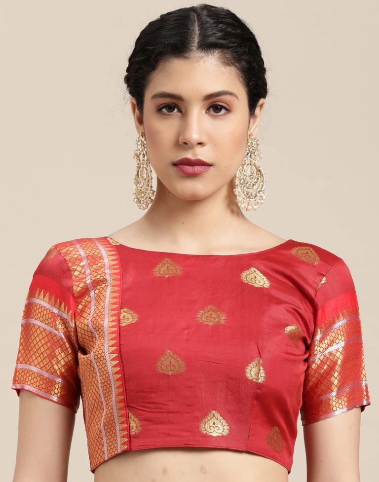 Navy Blue Silk Saree | Sudathi